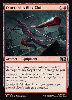 Daredevil's Billy Club - Foil<br /><span class="collector-number">Collector No. 686</span>