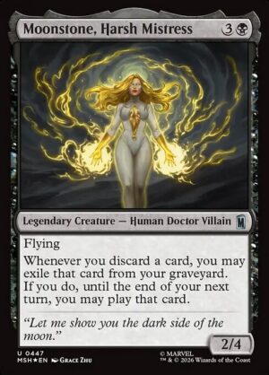 Moonstone, Harsh Mistress Surge - Surge Foil<br /><span class="collector-number">Collector No. 447</span>
