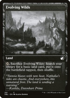 Evolving Wilds<br /><span class="collector-number">Collector No. 261</span>