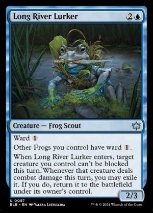 Long River Lurker - Foil<br /><span class="collector-number">Collector No. 57</span>