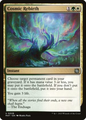 Cosmic Rebirth<br /><span class="collector-number">Collector No. 28</span>