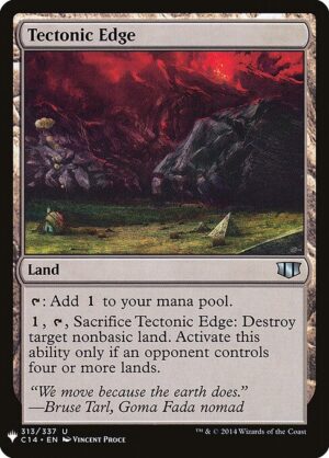 Tectonic Edge<br /><span class="collector-number">Collector No. C14-313</span>