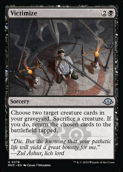 Victimize<br /><span class="collector-number">Collector No. 278</span>