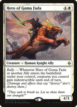 Hero of Goma Fada - Foil<br /><span class="collector-number">Collector No. 31</span>