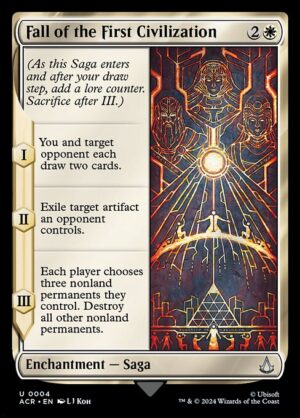 Fall of the First Civilization - Foil<br /><span class="collector-number">Collector No. 4</span>