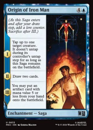 Origin of Iron Man - Foil<br /><span class="collector-number">Collector No. 633</span>