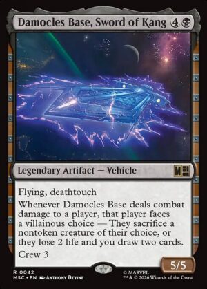 Damocles Base, Sword of Kang Surge - Surge Foil<br /><span class="collector-number">Collector No. 42</span>