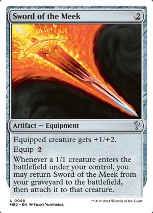 Sword of the Meek<br /><span class="collector-number">Collector No. 98</span>