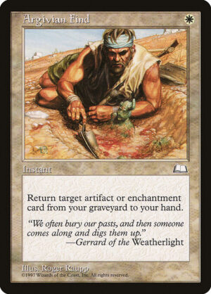 Argivian Find<br /><span class="collector-number">Collector No. 6</span>