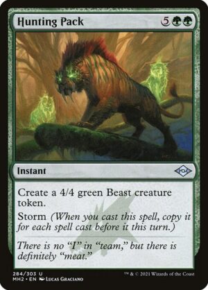 Hunting Pack - Foil<br /><span class="collector-number">Collector No. 284</span>