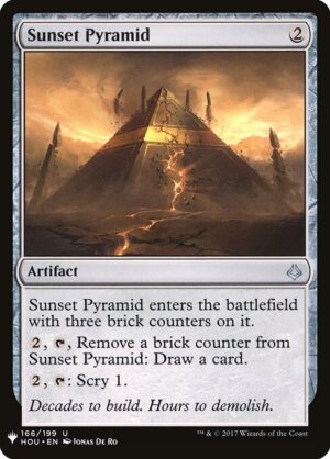 Sunset Pyramid<br /><span class="collector-number">Collector No. HOU-166</span>