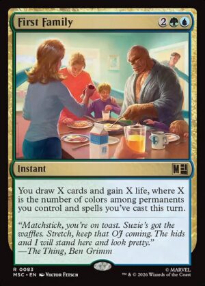 First Family Surge - Surge Foil<br /><span class="collector-number">Collector No. 83</span>