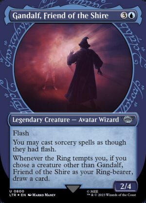 Gandalf, Friend of the Shire Surge - Surge Foil<br /><span class="collector-number">Collector No. 800</span>