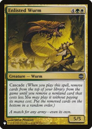 Enlisted Wurm<br /><span class="collector-number">Collector No. ARB-68</span>