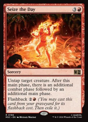 Seize the Day Surge - Surge Foil<br /><span class="collector-number">Collector No. 166</span>
