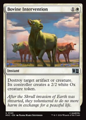 Bovine Intervention Surge - Surge Foil<br /><span class="collector-number">Collector No. 123</span>