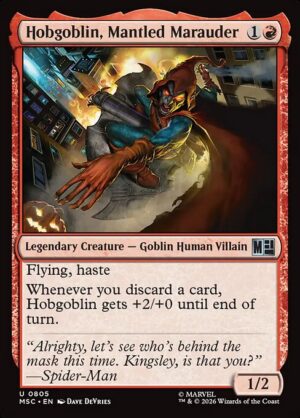 Hobgoblin, Mantled Marauder - Foil<br /><span class="collector-number">Collector No. 805</span>
