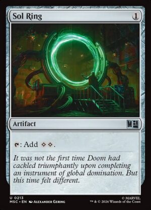 Sol Ring Surge - Surge Foil<br /><span class="collector-number">Collector No. 213</span>