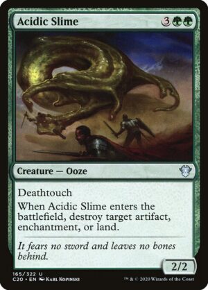 Acidic Slime<br /><span class="collector-number">Collector No. 165</span>