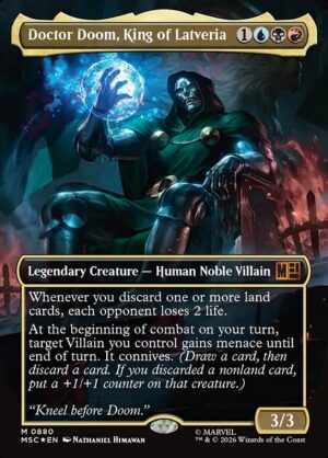 Doctor Doom, King of Latveria Surge - Surge Foil<br /><span class="collector-number">Collector No. 880</span>