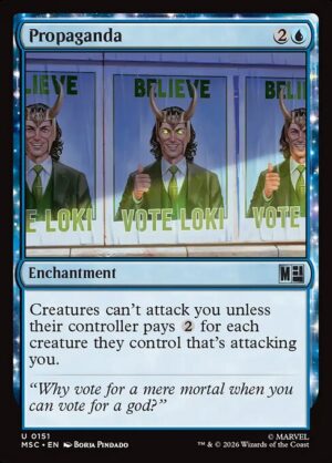 Propaganda Surge - Surge Foil<br /><span class="collector-number">Collector No. 151</span>