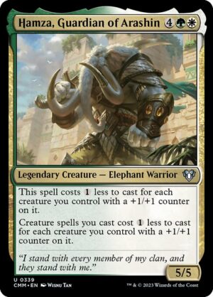 Hamza, Guardian of Arashin - Foil<br /><span class="collector-number">Collector No. 339</span>