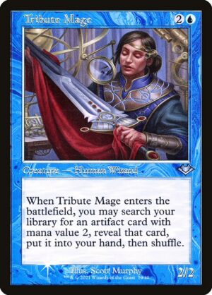 Tribute Mage - Foil<br /><span class="collector-number">Collector No. 10</span>