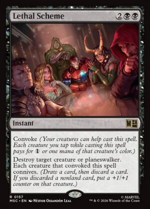 Lethal Scheme Surge - Surge Foil<br /><span class="collector-number">Collector No. 157</span>