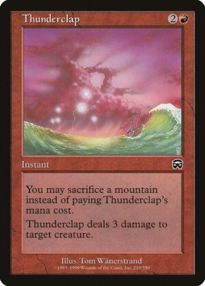 Thunderclap<br /><span class="collector-number">Collector No. 219</span>