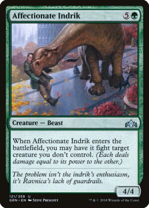 Affectionate Indrik<br /><span class="collector-number">Collector No. 121</span>