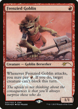 Frenzied Goblin - Foil<br /><span class="collector-number">Collector No. 1</span>