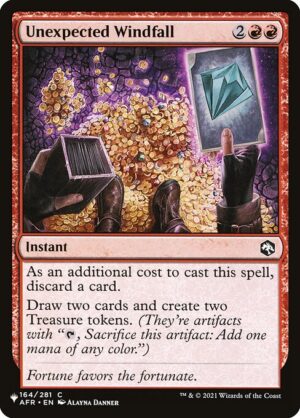 Unexpected Windfall<br /><span class="collector-number">Collector No. AFR-164</span>