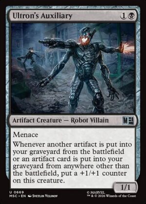 Ultron's Auxiliary - Foil<br /><span class="collector-number">Collector No. 669</span>
