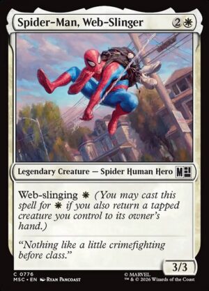 Spider-Man, Web-Slinger - Foil<br /><span class="collector-number">Collector No. 776</span>