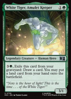 White Tiger, Amulet Keeper - Foil<br /><span class="collector-number">Collector No. 736</span>