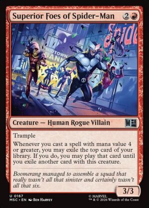 Superior Foes of Spider-Man Surge - Surge Foil<br /><span class="collector-number">Collector No. 167</span>