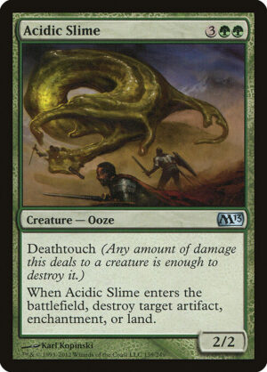 Acidic Slime<br /><span class="collector-number">Collector No. 159</span>