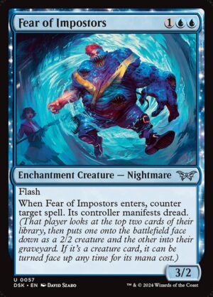 Fear of Impostors - Foil<br /><span class="collector-number">Collector No. 57</span>
