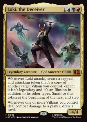 Loki, the Deceiver Surge - Surge Foil<br /><span class="collector-number">Collector No. 86</span>