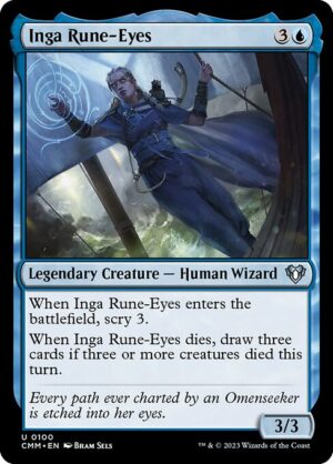 Inga Rune-Eyes - Foil<br /><span class="collector-number">Collector No. 100</span>
