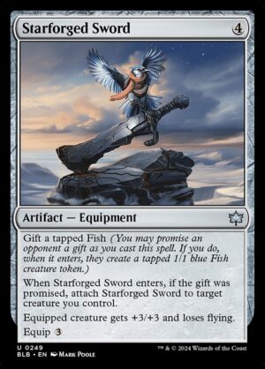 Starforged Sword - Foil<br /><span class="collector-number">Collector No. 249</span>