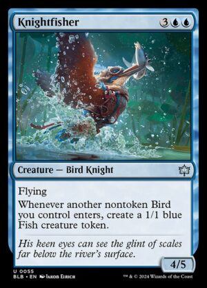 Knightfisher - Foil<br /><span class="collector-number">Collector No. 55</span>