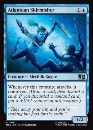 Atlantean Skirmisher - Foil<br /><span class="collector-number">Collector No. 616</span>