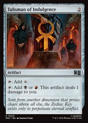 Talisman of Indulgence Surge - Surge Foil<br /><span class="collector-number">Collector No. 220</span>