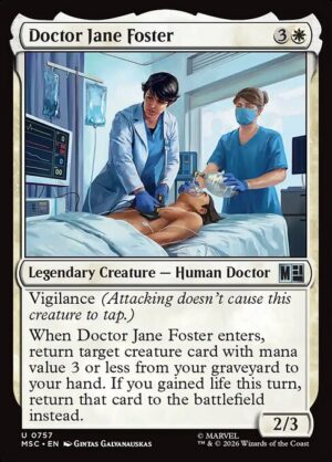 Doctor Jane Foster - Foil<br /><span class="collector-number">Collector No. 757</span>
