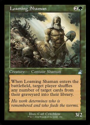 Loaming Shaman - Foil<br /><span class="collector-number">Collector No. 351</span>