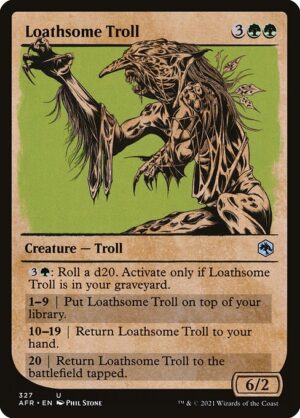 Loathsome Troll<br /><span class="collector-number">Collector No. 327</span>