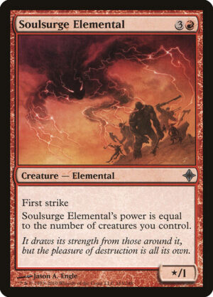 Soulsurge Elemental<br /><span class="collector-number">Collector No. 163</span>