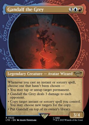 Gandalf the Grey<br /><span class="collector-number">Collector No. 322</span>