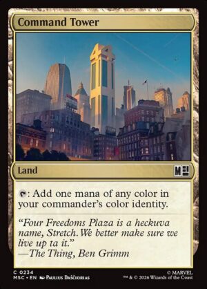 Command Tower Surge - Surge Foil<br /><span class="collector-number">Collector No. 234</span>